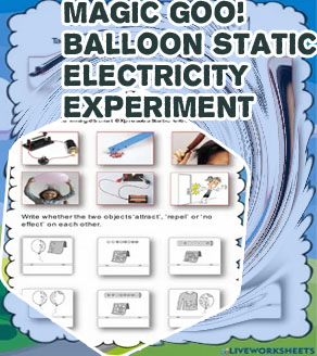 Static electricity activities